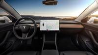Kabin minimalis Tesla Model 3. (Istimewa)