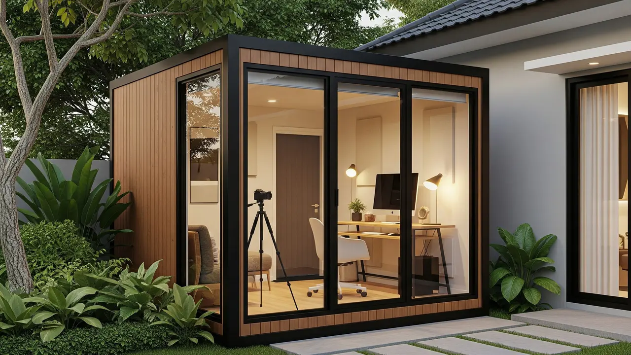 Model Rumah Minimalis untuk Content Creator dengan Studio Mini