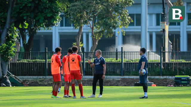 Foto: Timnas Indonesia U-17 Gelar Latihan Persiapan untuk Piala Asia 2026 setelah Pulang Cepat dari AFF