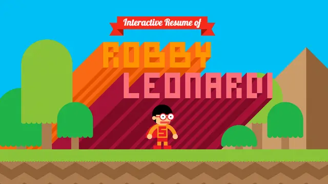 Surat lamaran unik Robby Leonardi dalam bentuk game 2