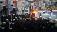Detik-detik Perempuan Pelaku Teror Paris Ledakan Diri (Reuters)