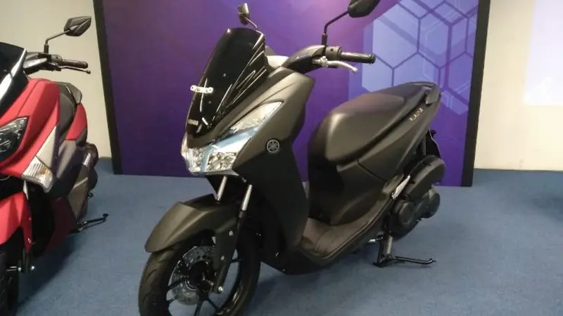 Yamaha Lexi Model Baru Hanya Dapat Emblem Emas 3D (Arief A/Liputan6.com)