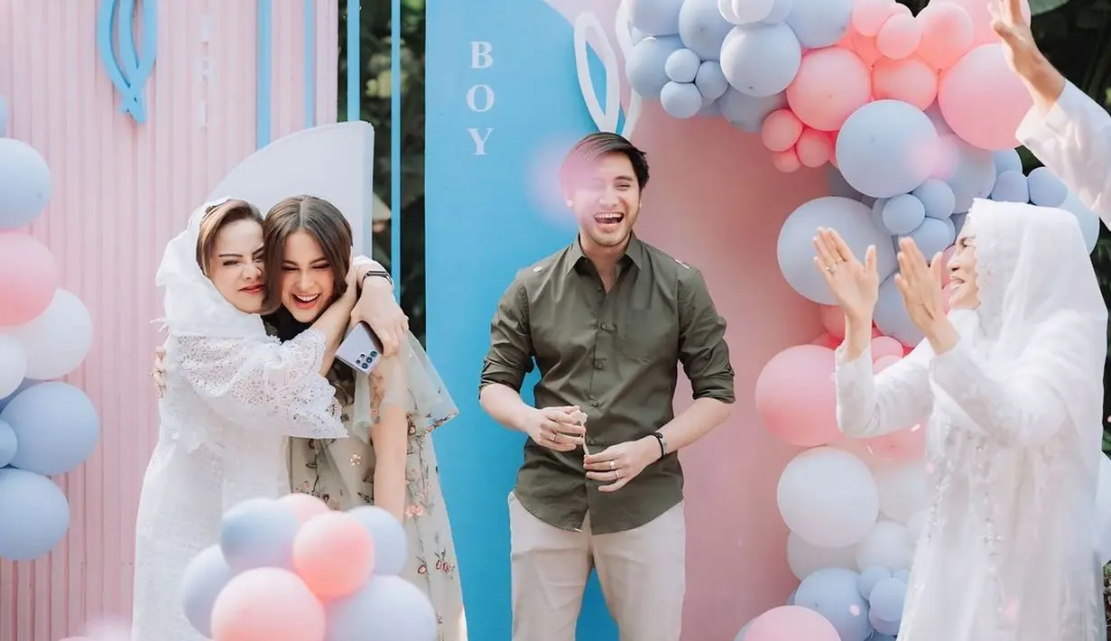 Bisa jadi inspirasi tampilan untuk gender reveal selain biru-pink, bagaimana menurutmu, Sahabat Fimela? [@vicymelanie].