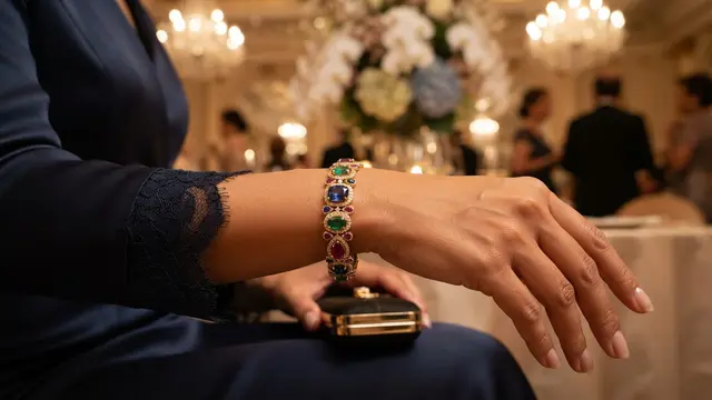 Model Gelang Emas yang Menonjolkan Aura Kaya