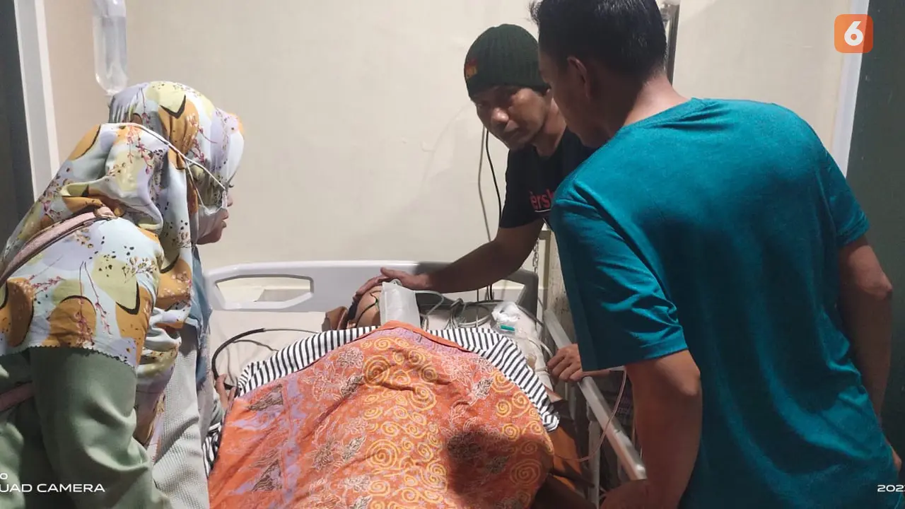 Aipda Afrizal menderita luka parah usai berupaya gagalkan pelarian pengedar sabu (Liputan6.com/Istimewa)