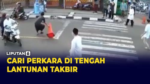 VIDEO: Viral, Geber Motor Jelang Salat Idul Fitri di Cianjur