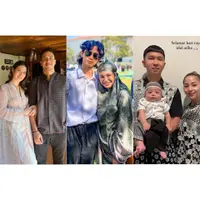 Adu Gaya Pakaian Para Artis di Momen Iduladha