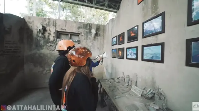 Momen Atta Halilintar dan Aurel Hermansyah Off Road di Kaliurang. (Sumber; Youtube/Atta Halilintar)