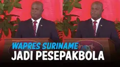 Kabar unik datang dari Wakil Presiden Suriname Ronnie Brunswijk yang turun ke lapangan hijau menjadi pesepakbola. Ia menjadi salah satu pesepakbola tertua dengan usia 60 tahun.