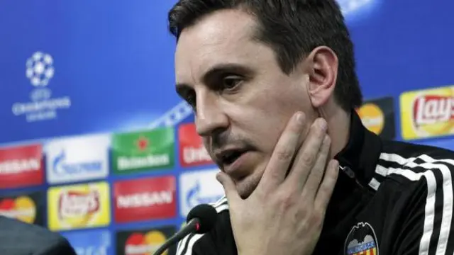 Pelatih Valencia, Gary Neville (Liputan6)