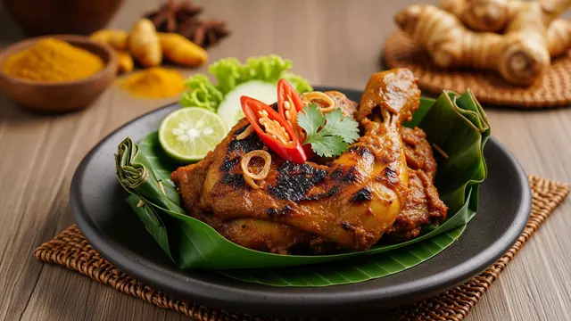 Ilustrasi Pepes Ayam Tanpa Daun