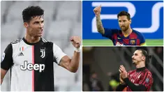 Cristiano Ronaldo menjadi salah satu pemain yang memiliki catatan apik dalam hal mengeksekusi bola penalti. Pemain asal Portugal ini memiliki tingkat keberhasil sampai 86 persen dalam penalti. Berikut Cristiano Ronaldo dan 5 algojo penalti terbaik di abad ke-21. (kolase foto afp)