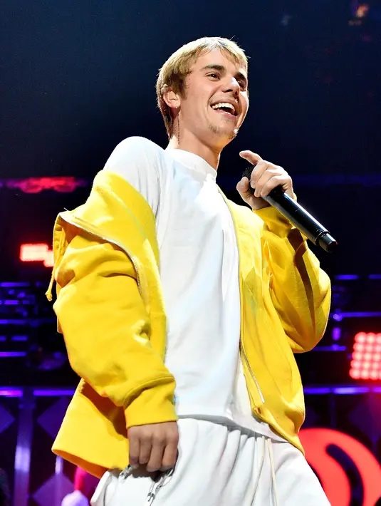 Seperti halnya Justin yang diwawancara di tempat latihannya, Justin melontarkan jawaban yang mengejutkan ketika ditanya soal Selena Gomez dan kemungkinannya untuk kembali. (AFP/Bintang.com)