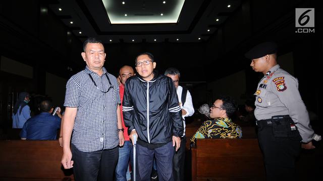 Mantan Ketum Partai Demokrat, Anas Urbaningrum Bersaksi di Sidang Korupsi e-KTP