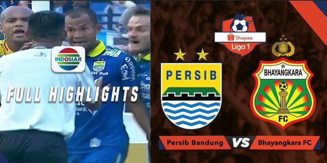 VIDEO: Highlights Liga 1 2019, Persib Vs Bhayangkara FC 1-2