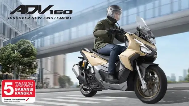 Tampilan Gagah ala Urban Explorer: Honda ADV 160 Tampil Lebih Lebar dan Tajam
