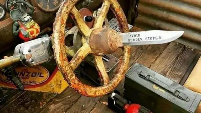 Setir mobil ekstrem (Istimewa)