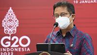 Menteri Kesehatan RI Budi Gunadi Sadikin memberikan keterangan pers usai Rapat Terbatas Evaluasi PPKM di Kantor Presiden Jakarta pada Senin, 10 Januari 2022. (Dok Biro Pers Sekretariat Presiden RI)