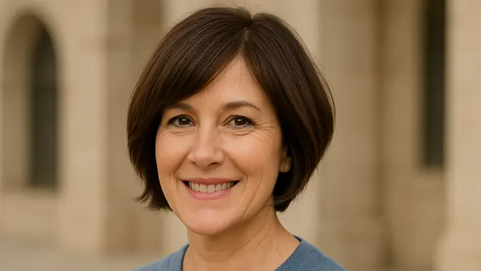 Model Rambut Bob Nungging Pendek untuk Ibu-ibu Usia 50 Tahun