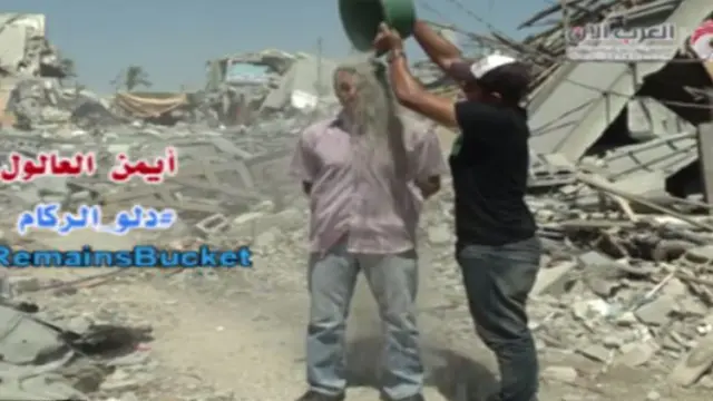 Whazz On : Jurnalis Palestina Tantang Mandi Puing Untuk Gaza