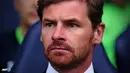 Ekspresi manajer Tottenham Hotspur, Andre Villas-Boas pada pertandingan Liga Inggris antara Tottenham Hotspur melawan Swansea City di Stadion White Hart Lane, London Minggu 25 Agustus 2013. (AFP/Carl Court)