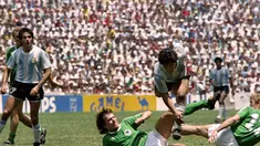 Laga perdana Jerman kontra Argentina di Final Piala Dunia terjadi di Stadion Azteca, Meksiko, 29 Juni 1986. (AFP PHOTO)