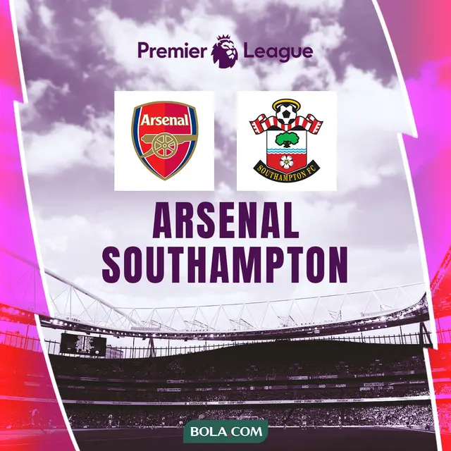 Liga Inggris - Arsenal Vs Southampton
