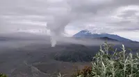 Gunung Bromo berstatus waspada. (Liputan6.com/Dian Kurniawan)