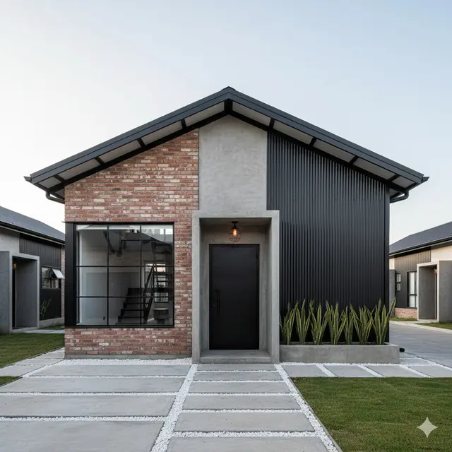 7 Desain Rumah Sederhana 2 Kamar Hemat Biaya tapi Cantik Tren 2025, Inspirasi Hunian Nyaman