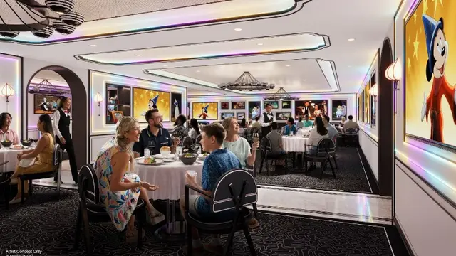 Sajian Mewah di Kapal Disney Adventure, dari Masakam Italia, Kebab sampai Bersantap ala Omakase.