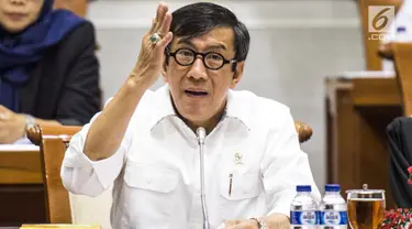 Menteri Hukum dan HAM Yasonna Laoly mengaku belum mengetahui kebenaran adanya 11 WNI yang kini berada di Marawi, Filipina Selatan.