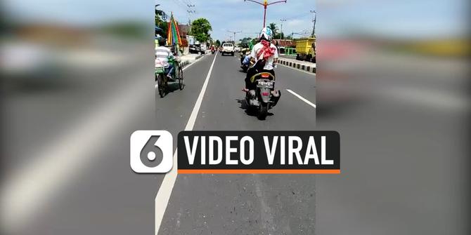 VIDEO: Video Viral Jenazah Bayi Dibawa dengan Motor