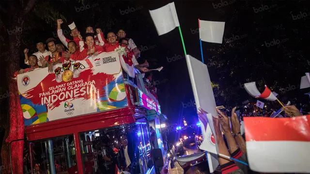 Arak-arakan Pahlawan Indonesia di Olimpiade 