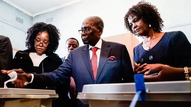 Mantan Presiden Zimbabwe, Robert Mugabe