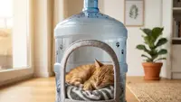 Cara Membuat Rumah Kucing DIY dari Galon Bekas yang Nyaman dan Mudah Dibersihkan