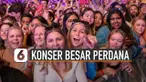 Tidak ada aturan ketat penggunaan masker dan jarak fisik.