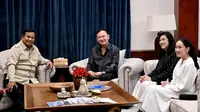 Prabowo Bertemu Thaksin Shinawatra, Seskab Teddy: Bahas Dinamika Global