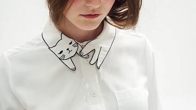 Kemeja Ini Bikin Para Pecinta Kucing Menjerit Pingin Beli