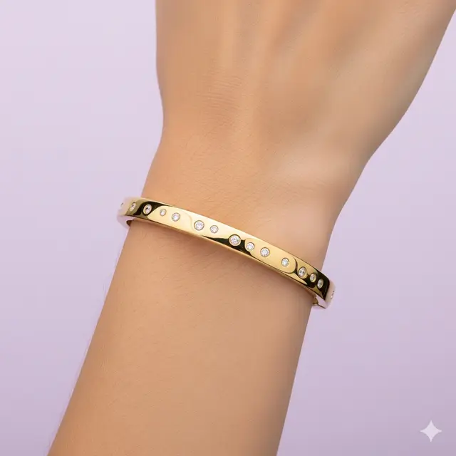 Model Gelang Emas 22 Karat 6 Gram dengan Desain Kekinian. Gemini