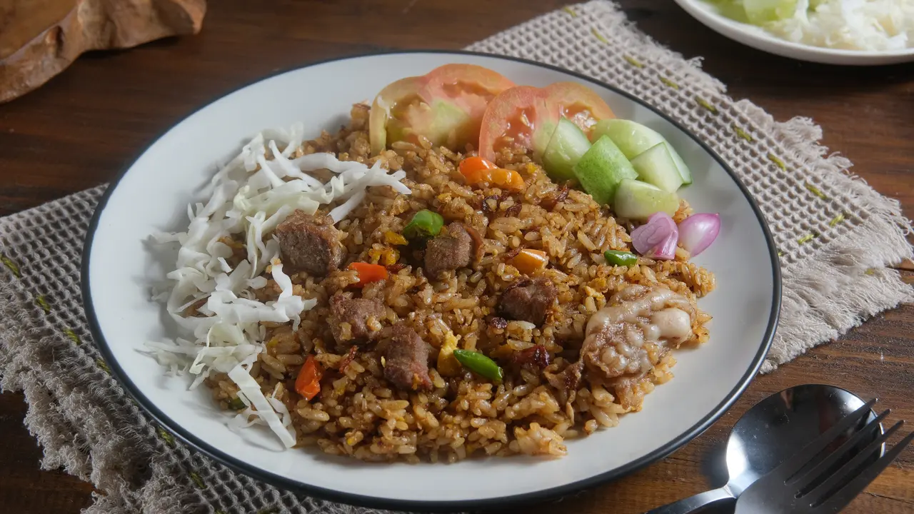 resep nasi goreng kambing simple