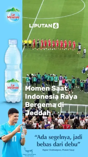 Momen Saat Indonesia Raya Bergema di Jeddah