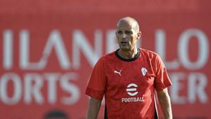 Pelatih AC Milan,&nbsp;Massimiliano Allegri. (AFP/Stefano RELLANDINI)