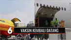 Pemerintah Indonesia kembali mendatangkan vaksin Covid-19 Sinovac dan Astrazeneca pada 20 Agustus 2021. Sebelumnya Indonesia sudah kedatangan vaksin Pfizer dan juga mendapat hibah vaksin dari Kerajaan Belanda.