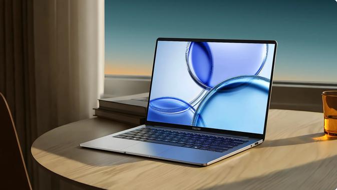 Berapa harga dan spesifikasi Tecno Megabook T14 Air di Indonesia? (Doc: Tecno)