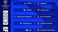 Liga Champions - 16 Besar Liga Champions Musim 2023-2024 (Bola.com/Adreanus Titus)