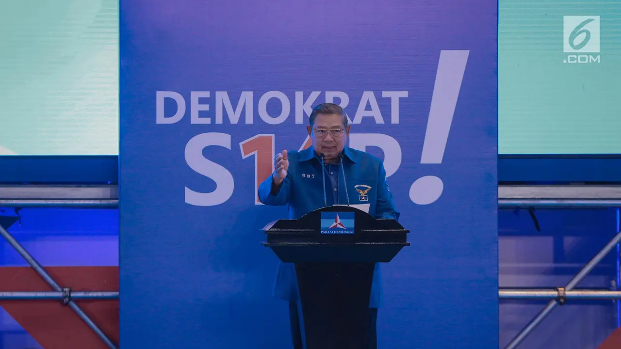 Hadapi Pileg 2019, SBY Buka Pembekalan Caleg Partai Demokrat
