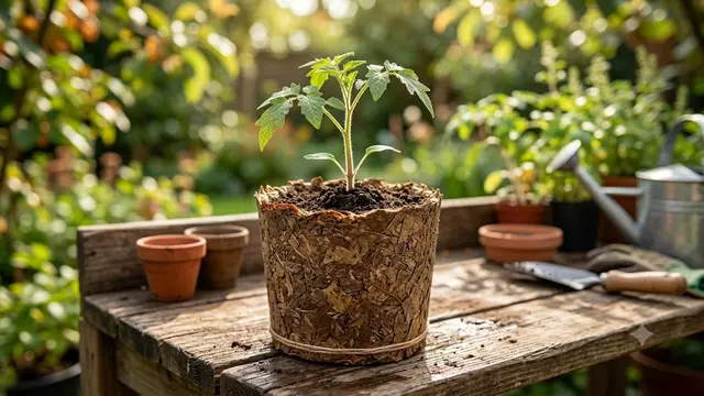 Biopot Daun Kering