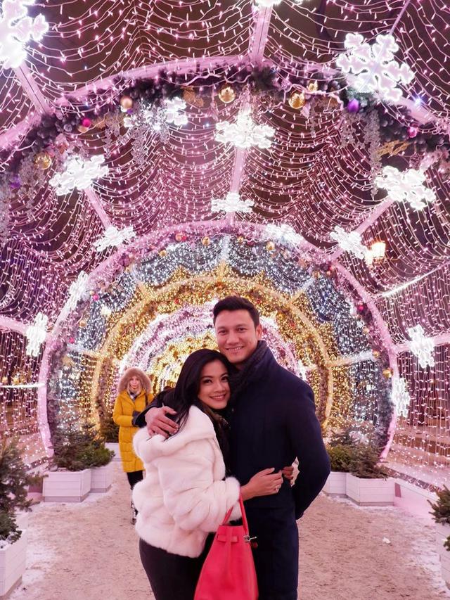 Titi Kamal dan Christian Sugiono. (Foto: Instagram titi_kamall)