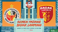 Shopee Liga 1 - Semen Padang FC Vs Perseru Badak Lampung FC (Bola.com/Adreanus Titus)