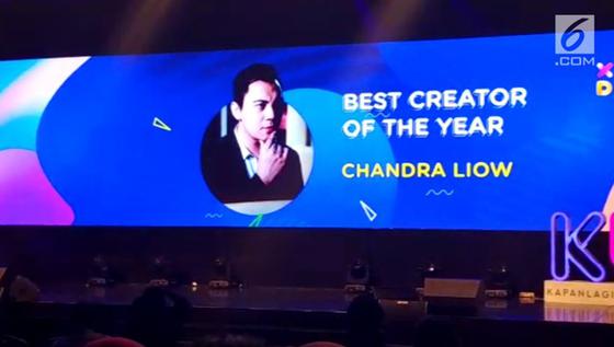 VIDEO: Chandra Liow, Best Creator of The Year XYZ Day 2018